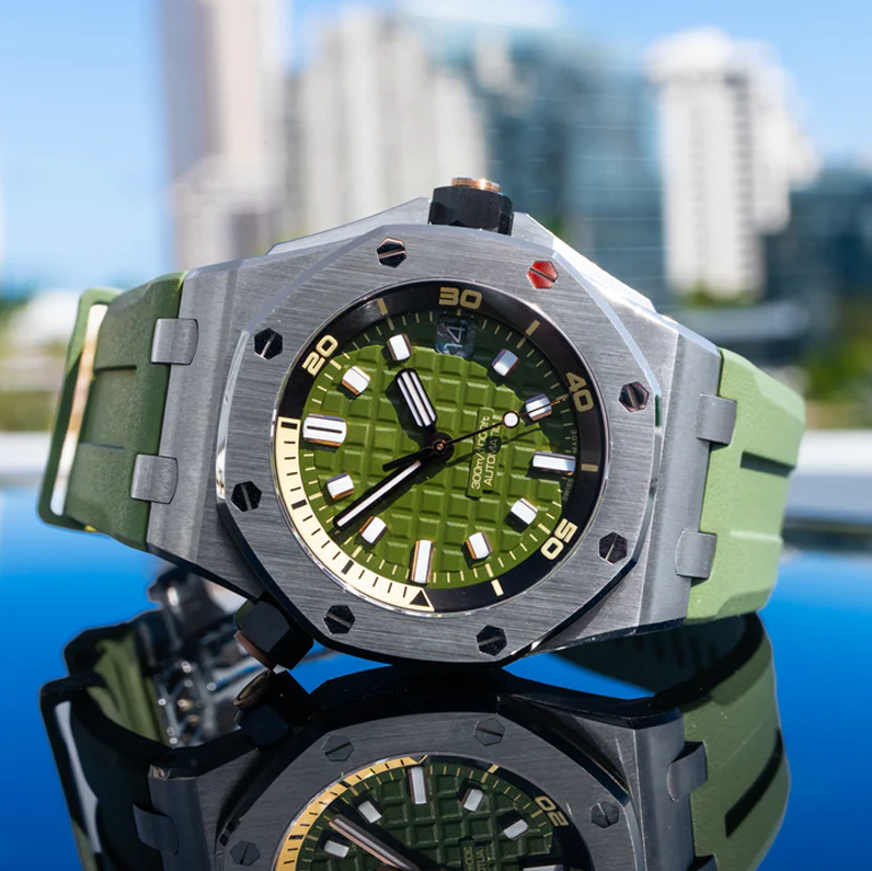Luxury Watches - Tactical Green Diver